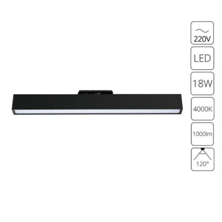 Трековый светодиодный светильник Arte Lamp Lineetta A4576PL-1BK в Нижнем Новгороде