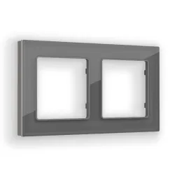 Рамка двухместная Ambrella Volt Platos AF330652