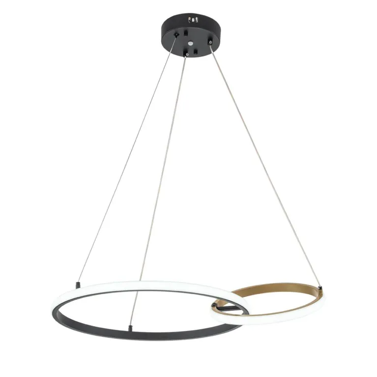Подвесной светодиодный светильник Escada Relation 10230/2LED Black/Gold в Нижнем Новгороде
