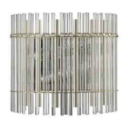 Настенный светильник Crystal Lux Aurelio AP2 Gold+Chrome/Transparent