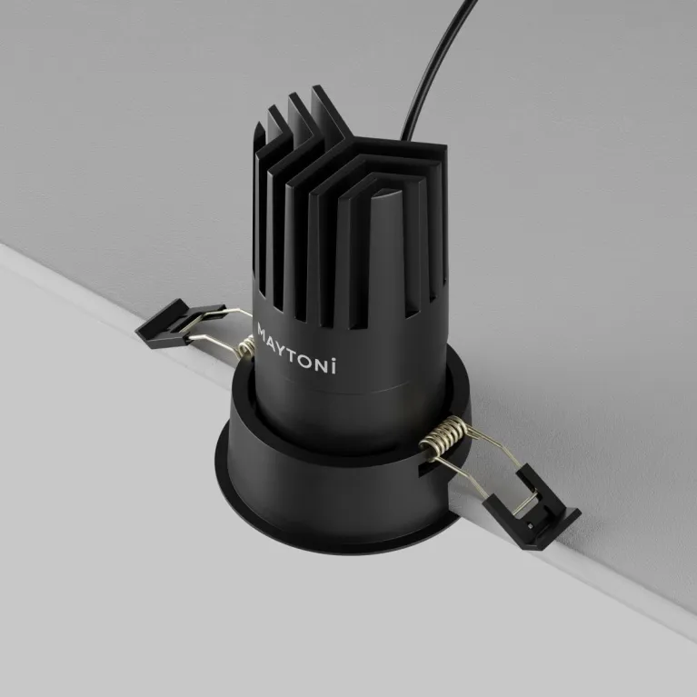 Встраиваемый светильник Maytoni Dip DL118-15W-2.7K-B в Нижнем Новгороде