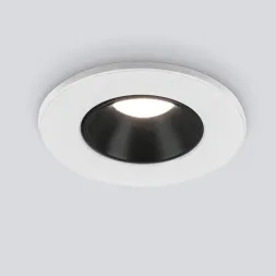 Встраиваемый светодиодный светильник Elektrostandard 25025/Led 3W 4200K WH/BK белый/черный 469038917