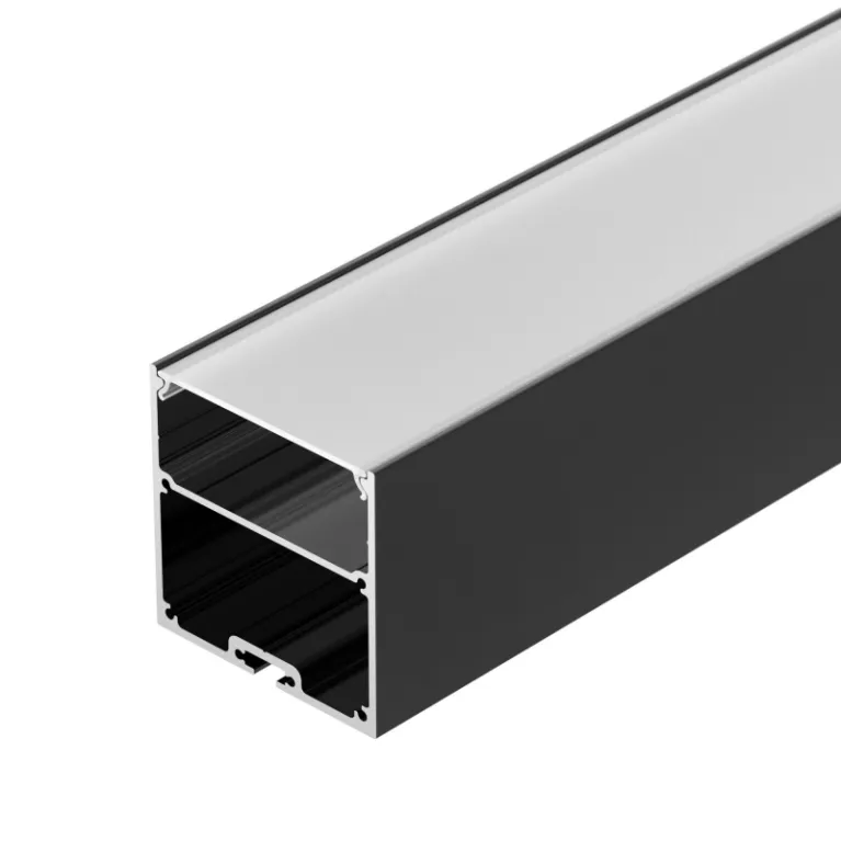Алюминиевый профиль Arlight SL-LINE-5050-LW-2000 ANOD BLACK 038451 в Нижнем Новгороде