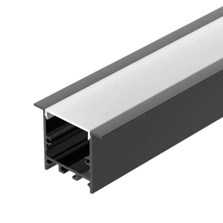 Алюминиевый профиль Arlight SL-LINIA49S-F-2000 ANOD BLACK 039389 в Нижнем Новгороде