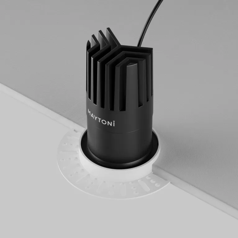 Встраиваемый светильник Maytoni Dip DL122-15W-2.7K-TRS-B в Нижнем Новгороде