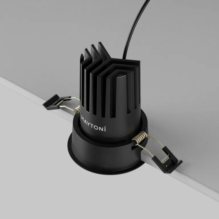 Встраиваемый светильник Maytoni Dip DL117-15W-4K-B в Нижнем Новгороде