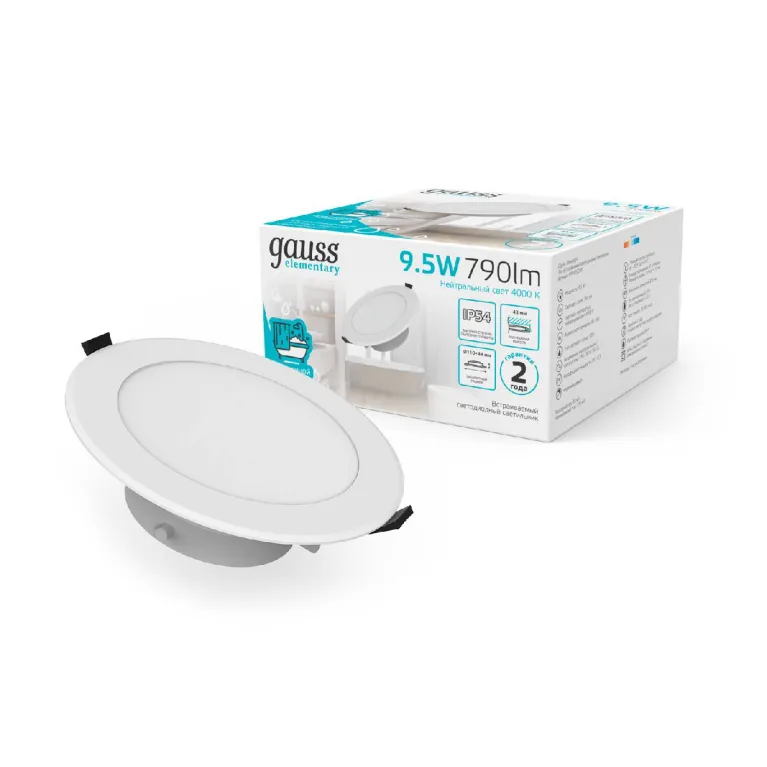 Встраиваемый светильник Gauss Downlight 999420209 в Нижнем Новгороде
