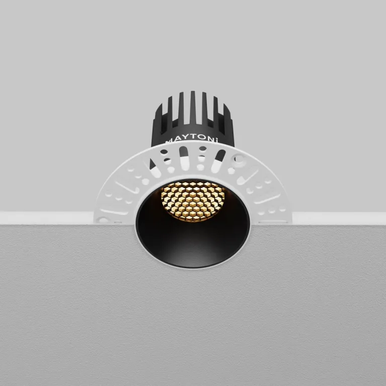 Встраиваемый светильник Maytoni Dip DL119-10W-2.7K-TRS-B в Нижнем Новгороде