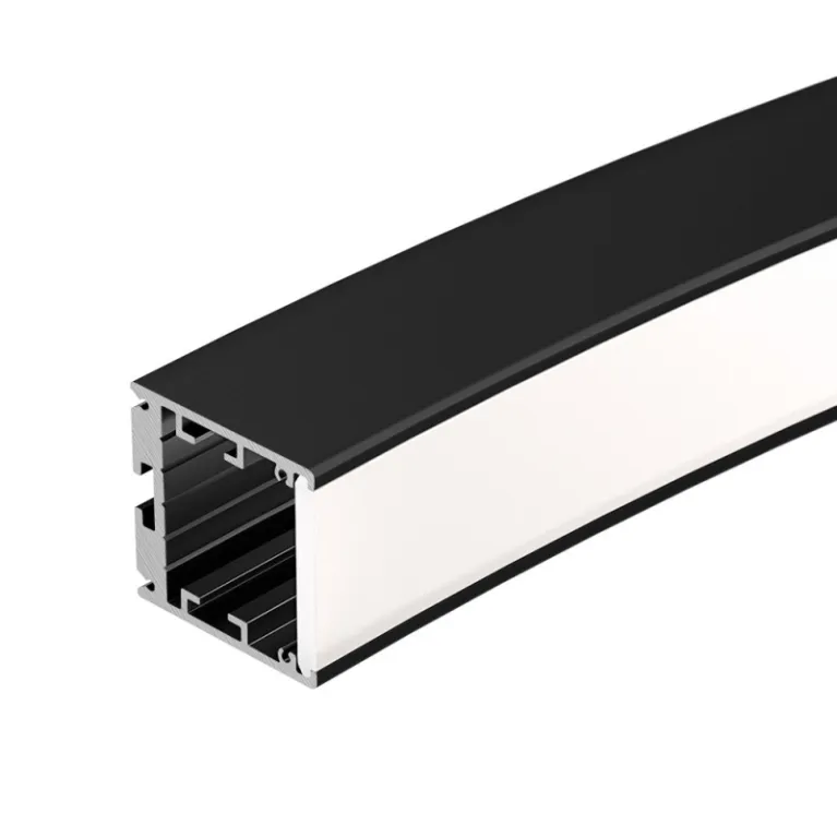 Алюминиевый профиль Arlight SL-ARC-3535-D320-N90 BLACK (260мм, дуга 1 из 4) 032677 в Нижнем Новгороде