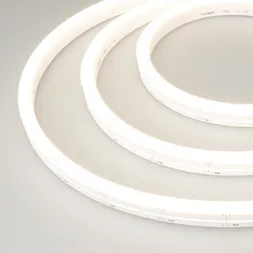 Лента герметичная Arlight MOONLIGHT-SIDE-A140-12x17mm 24V Day4000 (9.6 W/m, IP67, 2835, 5m, wire x1)