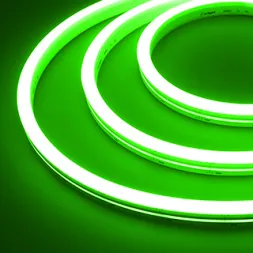 Лента герметичная Arlight MOONLIGHT-SIDE-A140-12x17mm 24V Green (8 W/m, IP67, 2835, 5m, wire x1) 038