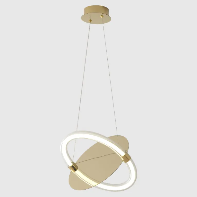 Подвесной светильник Crystal Lux NEBULA SP22W LED GOLD в Нижнем Новгороде