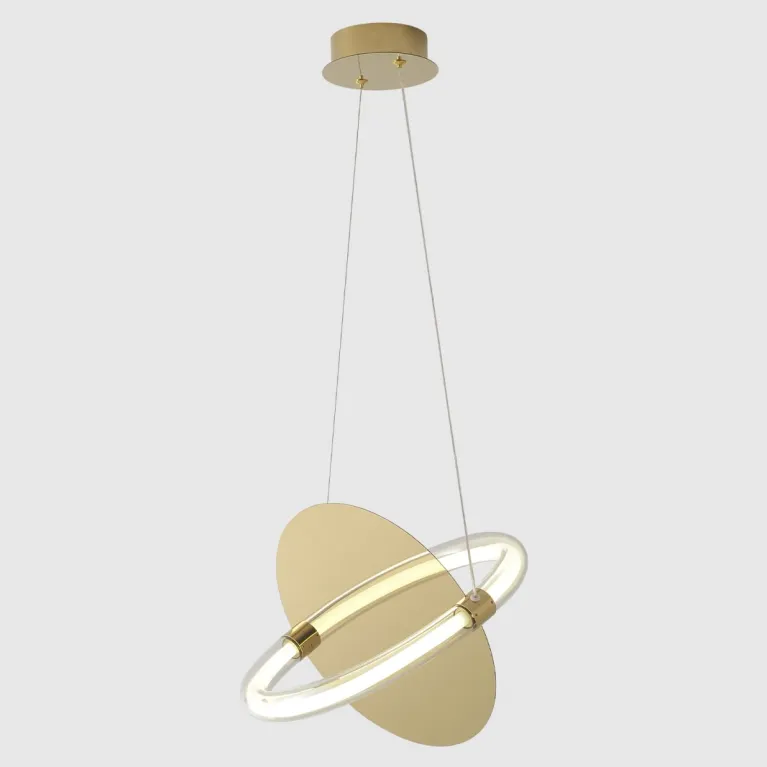 Подвесной светильник Crystal Lux NEBULA SP22W LED GOLD в Нижнем Новгороде