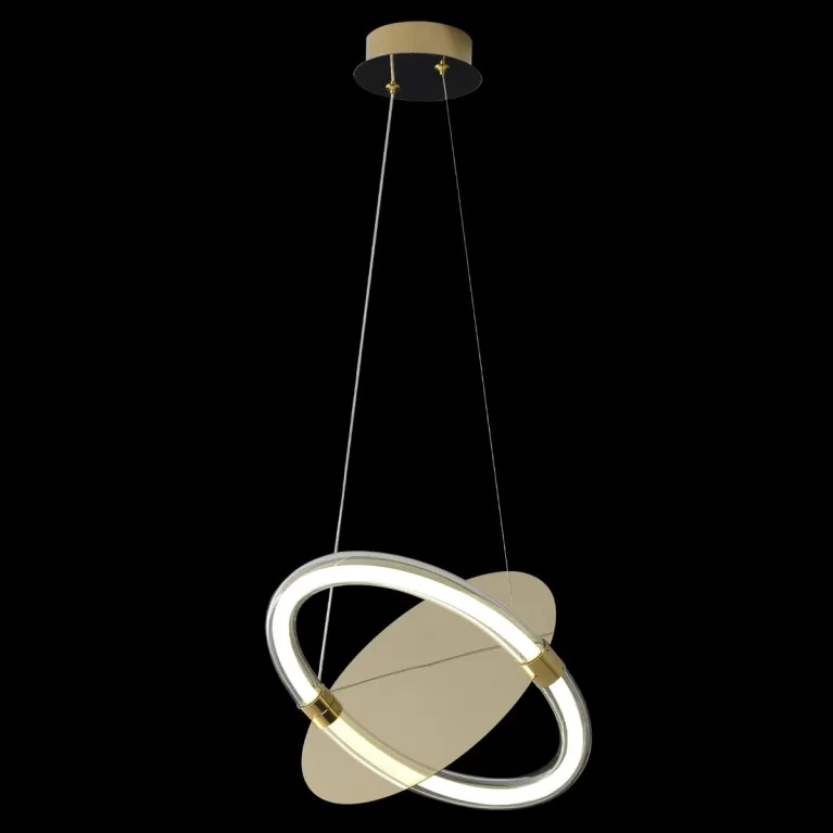 Подвесной светильник Crystal Lux NEBULA SP22W LED GOLD в Нижнем Новгороде