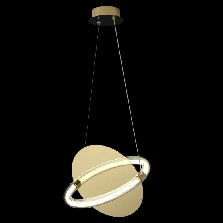 Подвесной светильник Crystal Lux NEBULA SP22W LED GOLD в Нижнем Новгороде