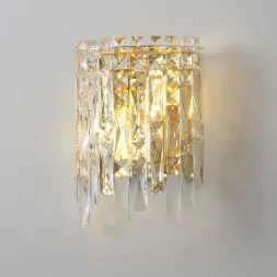 Настенный светильник Crystal Lux ABRIL AP2 GOLD