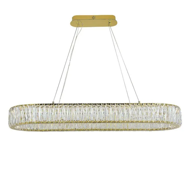 Подвесной светодиодный светильник Newport 8240/90 oval gold М0067858 в Нижнем Новгороде