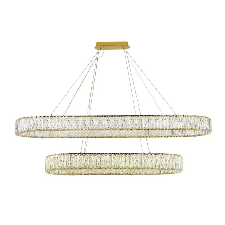 Подвесной светодиодный светильник Newport 8240/90 oval gold М0067858 в Нижнем Новгороде