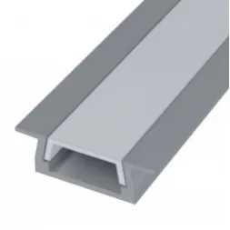 Профиль встраиваемый алюминиевый с рассеивателем ST Luce ST017.129.02