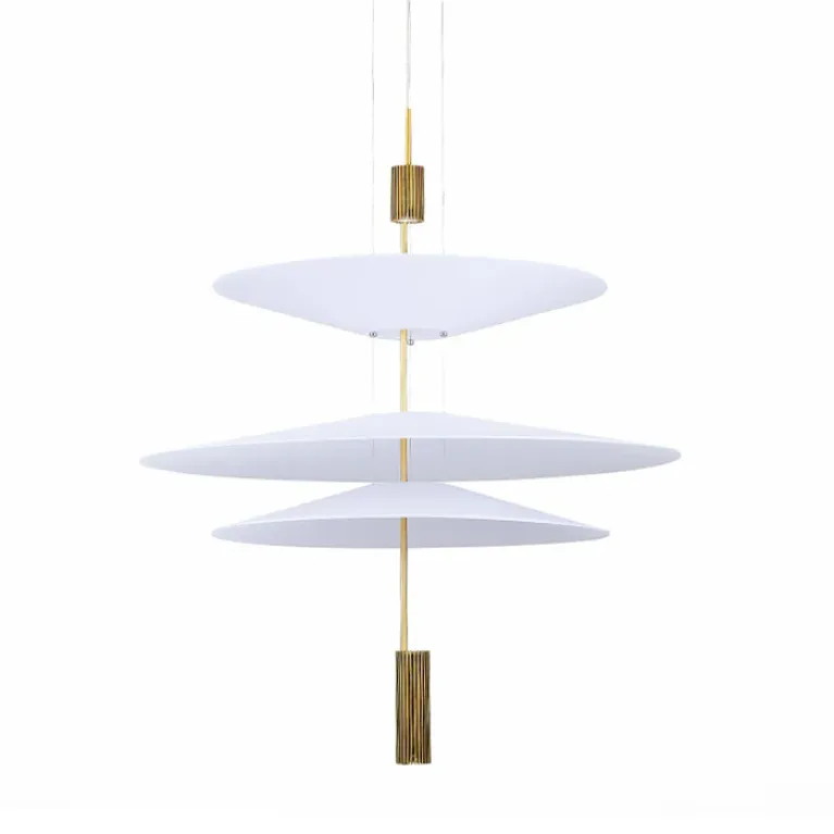 Подвесной светильник Delight Collection 9221P/3 gold/white в Нижнем Новгороде