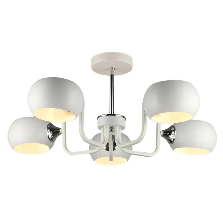 Потолочная люстра IMEX MD.4914-5-S WH+CH в Нижнем Новгороде