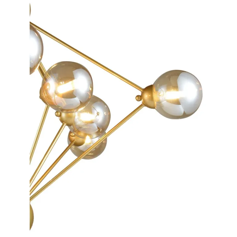 Подвесная люстра Natali Kovaltseva Stuttgart Stuttgart 91006/10C Gold в Нижнем Новгороде