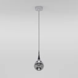 Подвесной светодиодный светильник Eurosvet Adour 50256/1 LED дымчатый