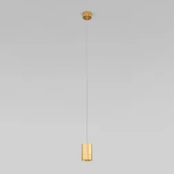 Подвесной светодиодный светильник Eurosvet Piccolo 50248/1 LED золото