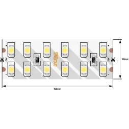Светодиодная лента SWG SWG2240-24-19.2-WW-M 2835 240 LED/м 19,2Вт 3000K 016858