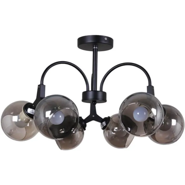 Потолочная люстра Reluce 01268-0.3-06 BK+CR в Нижнем Новгороде