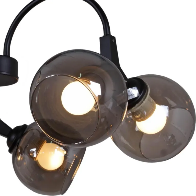 Потолочная люстра Reluce 01268-0.3-06 BK+CR в Нижнем Новгороде