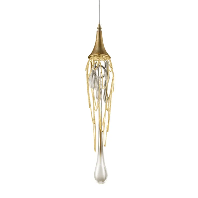 Подвесной светильник Delight Collection Goddess Tears P68009S-1G gold в Нижнем Новгороде