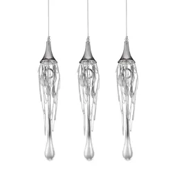 Подвесной светильник Delight Collection Goddess Tears P68009L-3 chrome