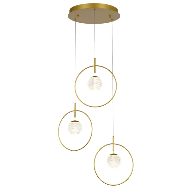Подвесной светильник Delight Collection MD21001043 MD21001043-3A gold в Нижнем Новгороде