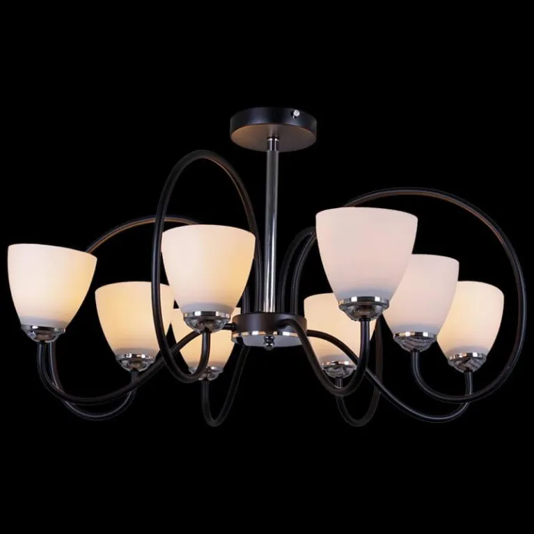 Потолочная люстра Reluce 01269-0.3-08 BK+CR в Нижнем Новгороде