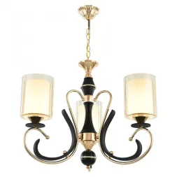 Подвесная люстра Arte Milano Florentia 302237/3 Bk/Gd