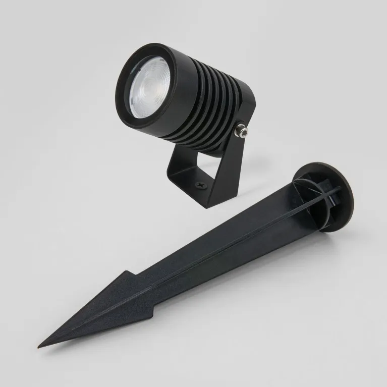 Уличный светодиодный светильник Elektrostandard Landscape 043 FL LED черный a059011 в Нижнем Новгороде