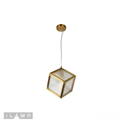 Подвесной светильник iLamp Square 8970-1B GLD