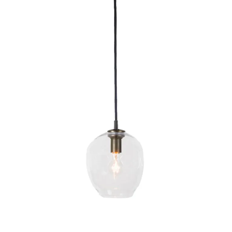 Подвесной светильник Delight Collection Bubble KG0579P-1 brass/clear в Нижнем Новгороде