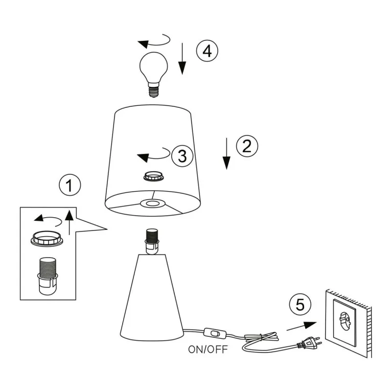 Настольная лампа Rivoli Edith 7069-501 Б0057265 в Нижнем Новгороде