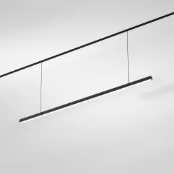 Подвесной трековый светодиодный светильник Elektrostandard Slim Magnetic Milo 85106/01 40W 4000K чер