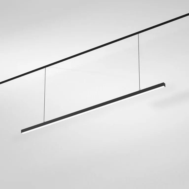 Подвесной трековый светодиодный светильник Elektrostandard Slim Magnetic Milo 85106/01 40W 4000K чер в Нижнем Новгороде
