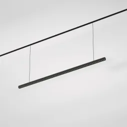 Подвесной трековый светодиодный светильник Elektrostandard Slim Magnetic Vilo 85108/01 48W 4000K чер