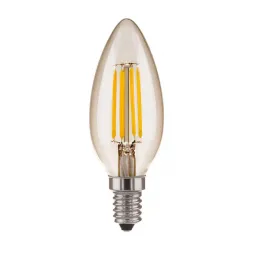 Лампа светодиодная филаментная Elektrostandard E14 7W 4200K прозрачная 4690389133039