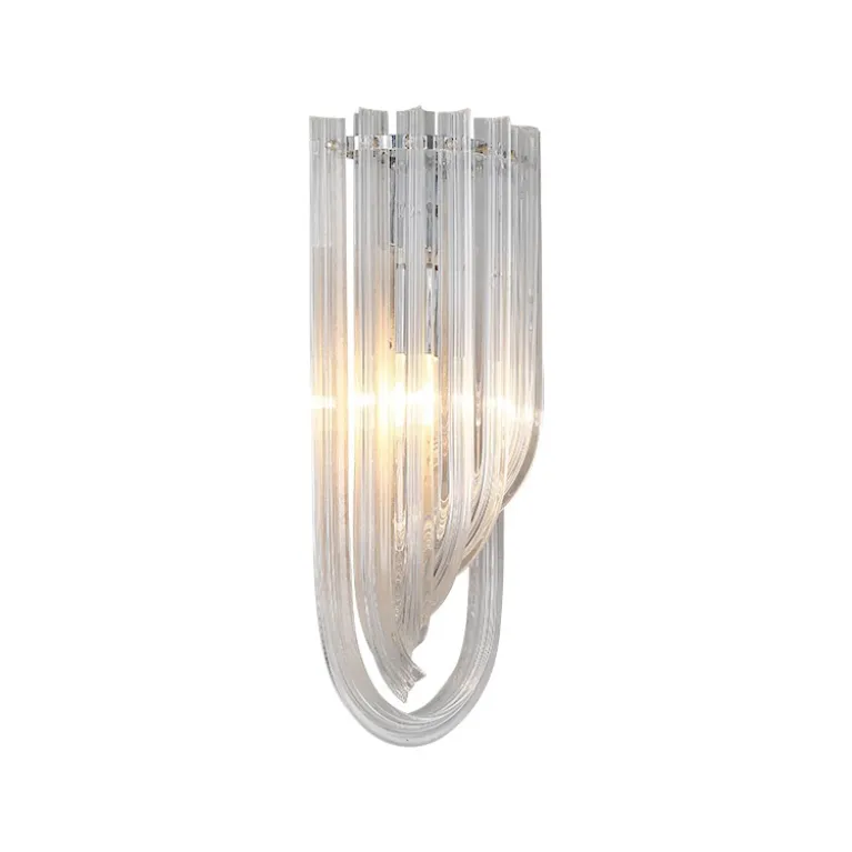 Настенный светильник Delight Collection Murano Glass KR0116W-1 chrome в Нижнем Новгороде