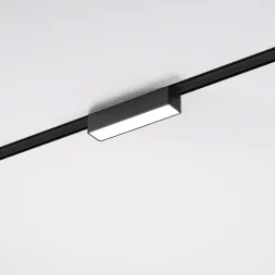 Трековый светодиодный светильник Elektrostandard Flat Magnetic Vision 85087/01 черный a063691