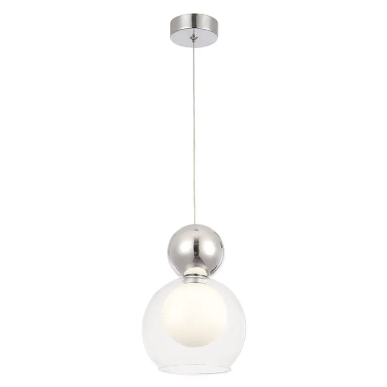 Подвесной светильник Crystal Lux Murcia SP1.2 Chrome в Нижнем Новгороде