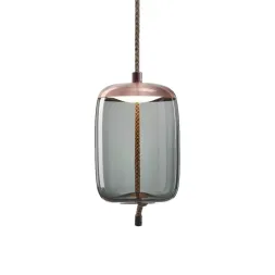 Подвесной светильник Delight Collection Knot 9966P/B copper/blue