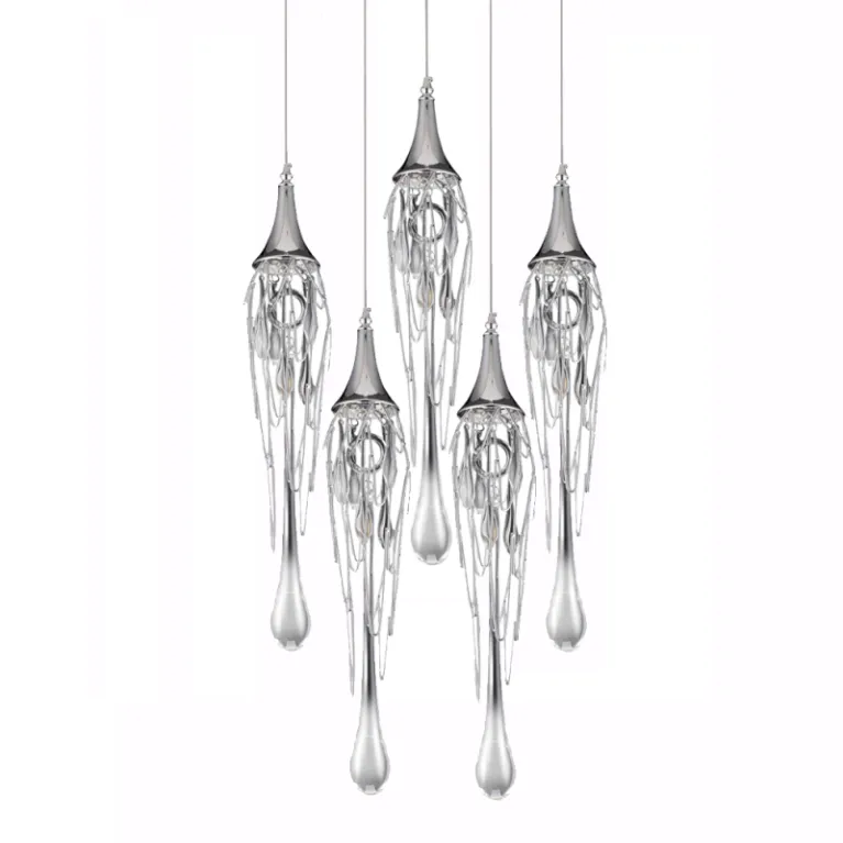 Подвесной светильник Delight Collection Goddess Tears P68009L-5/R chrome в Нижнем Новгороде