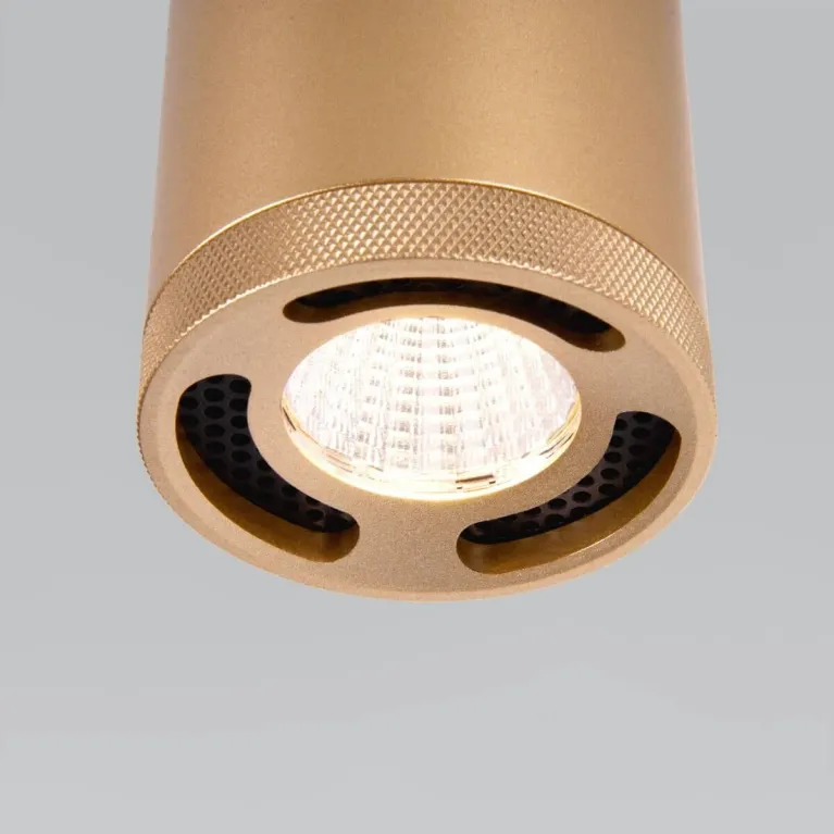 Потолочный светодиодный светильник Elektrostandard Lead 25033/LED золотой a062523 в Нижнем Новгороде